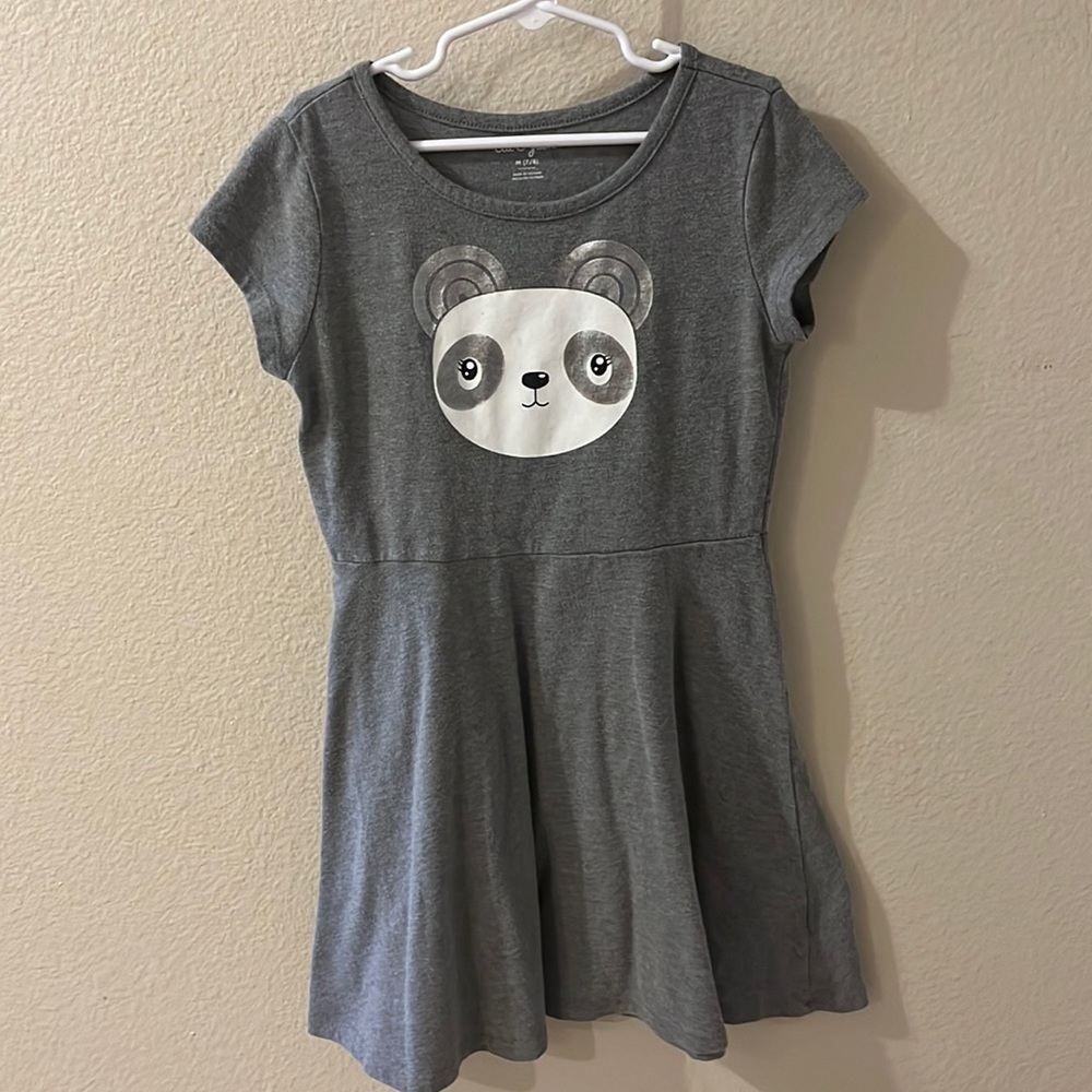 Grey panda Cat and Jack dress